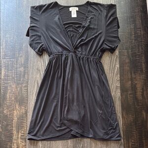 L-space Black V-Neck dress, size XS.